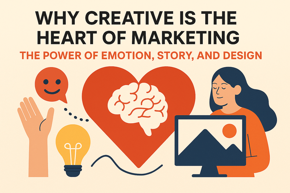 Why Creative Is the Heart of Marketing: The Power of Emotion, Story, and Design